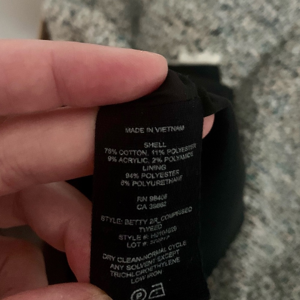 Theory Betty Tweed Sheath Dress - Size 2 - Picture 6 of 6